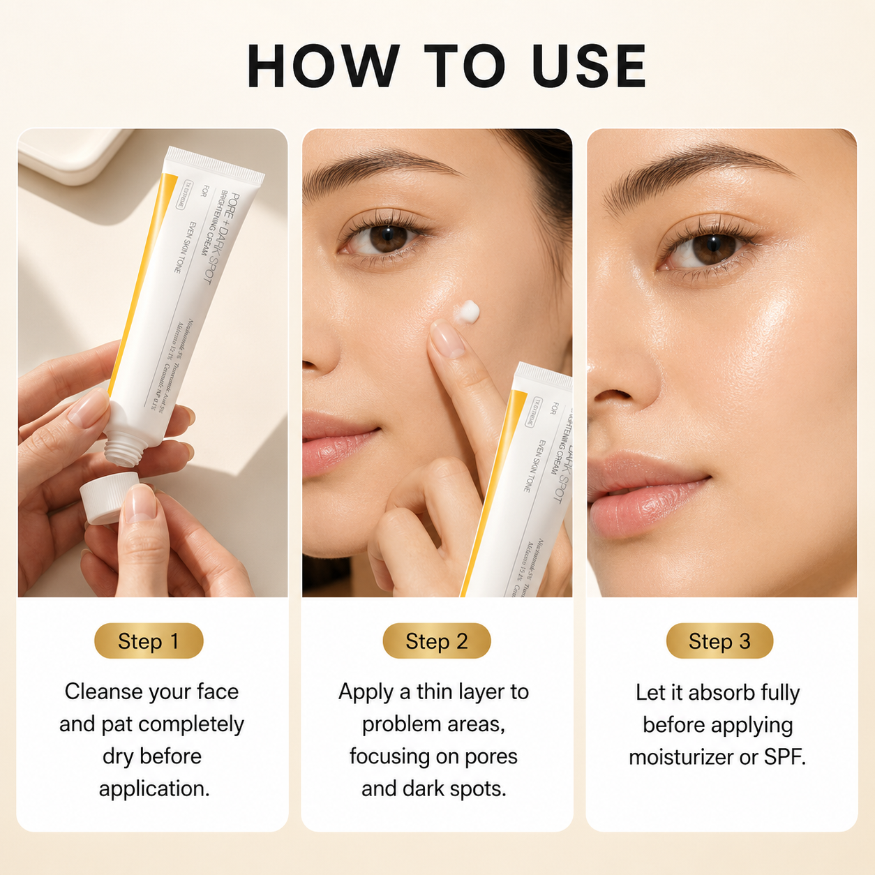Pore + Dark Spot Brightening Cream